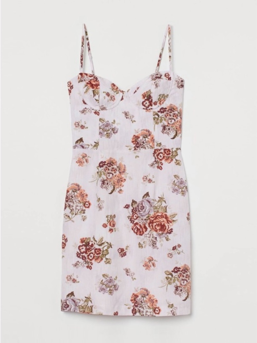 NWOT Brock Collection x H&M mini floral corset dress | Romantic Feminine Size M